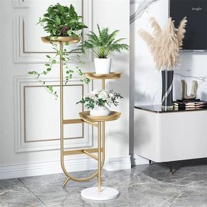 Acquista vasi negozio d'oro per interni moderno vaso ad angolo giardino in acciaio all'ingrosso per la progettazione di rack in ferro battuto display metallo vaso di fiori supporto