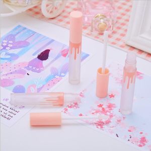 Förvaringsflaskor 10/30 st 3 ml tomma läppglansrör glasborste makeup kosmetisk behållare läppstift påfyllningsbar diy lipgloss flaska