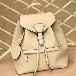 Luxury Shoulder Bags Designer Ryggsäckar 1: 1 Kvalitet äkta läderhandväska 33 cm med låda ML126