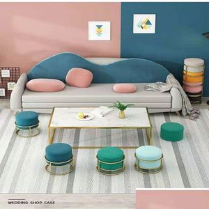 Living Room Furniture Chair Sofa Stool Home Coffee Table European Shoe Cabinet Fashion Shoe195W Drop Delivery Garden Dhcxd