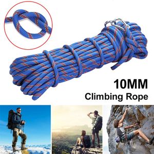 Tırmanma Halatları 10m/15m/20m/30m Tırmanma Halat Açık Mekan Kurtarma Halat Tırmanma Halat Paracord Sigorta Kaçış Halk Yürüyüş Hayatta Kalma Aracı 231124