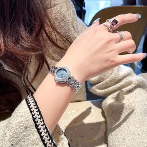 Wristwatches Stylish Casual Diamond Wristwatch Mother Of Pearl Dial Watch For Women Relogio Feminino Montre Femme