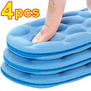 Women Socks Insoles Shoe Pads Cushion Feet Orthopedic Foam Massage For Men Memory Sole Sport Shoes 4st Soft Running