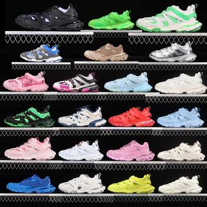 2024 Vendita calda Scarpe sportive di alta marca Track 3 3.0 Scarpe casual da donna per uomo Parigi Triple Bianco Nero Rosa Grigio