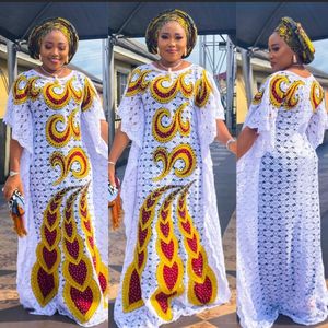 Ethnic Clothing African Dresses For Women Dashiki Robe Africaine Femme Slim Evening Long Dress Clothes Muslim Fashion Abaya Africa 230424