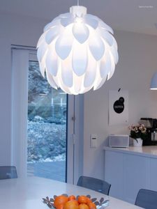 Pendelleuchten Nordic und Laternen Einfache moderne Designer Schlafzimmer Arbeitszimmer Wohnzimmer Lampe Persönlichkeit Blütenblatt Obst Kronleuchter