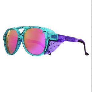 UV400 винтажные круглые солнцезащитные очки для мужчин и женщин, солнцезащитные очки в стиле ретро, очки в стиле стимпанк, спортивные очки для спорта на открытом воздухе, очки для бега и велоспорта