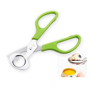 Egg Tools Stainless Steel Pigeon Quail Shells Scissors Bird Cutter Opener Slicers Cigar Kitchen Tool Clipper Sn516 Drop Delivery Hom Dhvtg