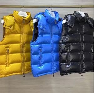 2023Multi Style Winter Mens down Vest Fashion Designer Men Gilet nfcバッジ卸売小売男性パフジャケット無料交通機関シンプルでスタイリッシュ