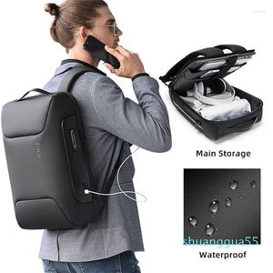 Backpack Business Men Luxury Anti-theft Waterproof School Laptop Backpacks USB Charging Travel Bag Aesthetic Design
