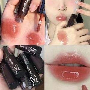 Lip Gloss Lightens Mirror Water Waterproof Lasting Glaze Transparent Lines Moisturizing Glitter Primer Plump Lips Cosmetics