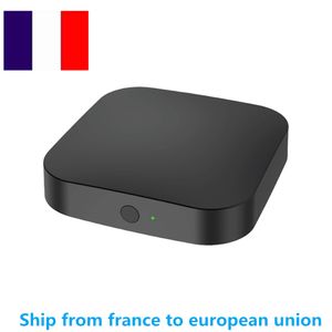 Navio da França Q8 Amlogic S905Y4 TV Box Andorid 11.0 4GB 32GB Voz 4K Vídeo 2.4G 5G WiFi BT5.0 Set Top box