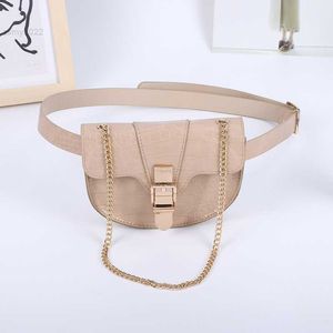 Totes 2021 Krokodil Frauen Gürteltasche Qualität PU-Leder Gürteltasche Designer Kette Schulter Crossbody Brust Taschen Weibliche Lustige Pack Geldbörse