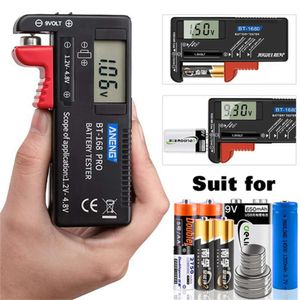 New Portable Digital Battery Capacity Tester Multiple Size Battery Analyzer for AAA AA Button Cell Battery Checker Volt Measure