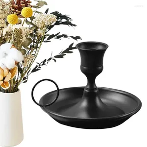 Candle Holders Candlelight Display Holder Atmospheric Tabletop Iron Stand Kitchen Centerpiece For Dining Table Coffee