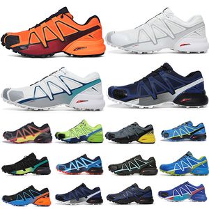 Speed Cross 4.0 CS running shoes Mens Designer shoe Triple black white blue red yellow green speedcross cool trainers outdoor sports mens Hiking Shoes sneakers 40-47