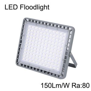 200W LEDフラッドライトアウトドア、超明る光ライトIP67防水外部セキュリティライト6000-6500Kスタジアム芝生のコールドホワイト照明