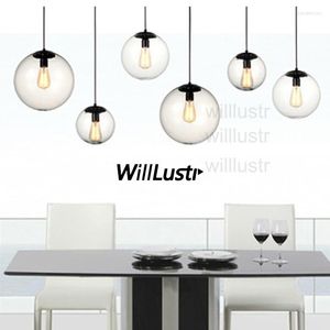 Pendelleuchten Moderne Mode Kristallkugel Yc Klarglas Deckenleuchter Beleuchtung Lampe Vintage Esszimmer Lving Room Bar Light