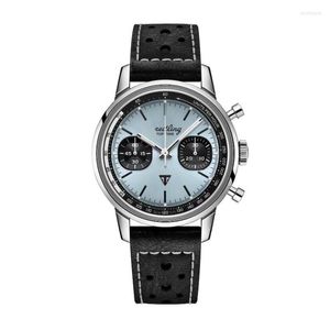 Wristwatches Luxury Top Time Watch Brand Men's Professional Aviation Chronograph Wristwatch Panda Eye Busine 994