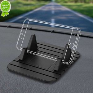 Anti-Slip Araba Silikon Tutucu Mat Pedi Gösterge Tablosu Stand Montaj Telefon için GPS Braketi İPhone Samsung Xiaomi Huawei Universal