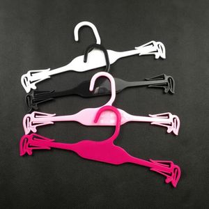 200pcs Plastic Hanger for Bra Underwear Hangers Hangerlink Colorful Lingerie Hanger
