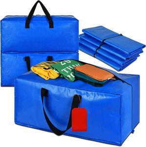 Heavy Duty Extra Large Travel Storage Bags Moving Bag Backpack Straps Strong Handles Storage Totes