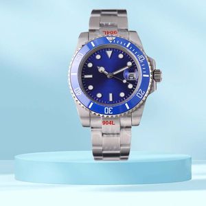 Męska moda automatyczna zegarki mechaniczne 904L ELOJ Classic Sapphire Luminous Watch Busines