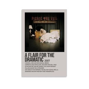 Wandposter zum Aufhängen, vertikal, A Flair For the Dramatic by Pierce – The Veil Wall Art Canvas Doth Posters