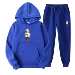 Women Men Polo Tracksuits sweater trousers set designer hoodies Pants sports suit letter thick sweatshirts men pants Casual Outfits Clothing
