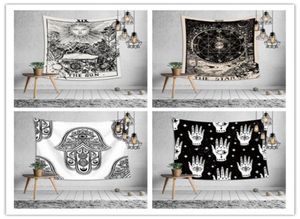 Bedroom wall hanging tapestry decoration Euramerican divination astrology printing tablecloth bed sheet yoga mat beach towel party8960575