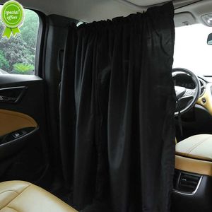 2pcs/set Car Taxi Isolation Curtain Partition Protection Curtain Commercial Vehicle Air Conditioning Sun Shade Privacy Curtain