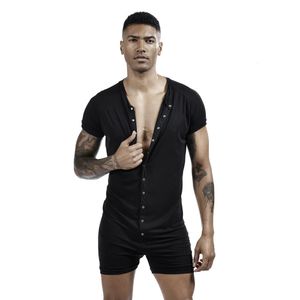 Taillen-Bauch-Shaper, der Unterwäsche-Körper-Former-Korsett-Knopf-Top-Shapewear-Faja-Homosexuell-Tight-Hemd-Schlankheits-Unterwäsche-Bodysuit für Männer fester Weste 231124 trägt