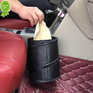 Borsa per spazzatura nera per auto Borsa per spazzatura impermeabile per piccola borsa frigo per auto a prova di perdite - Borsa per spazzatura per auto con tasca laterale 1 pezzo