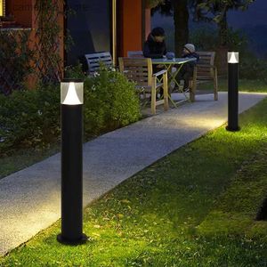 Lawn Lamps Simple Outdoor Waterproof LED Lawn Lamp Courtyard Lamp Nordic View Lamp Garden Villa Garden Hotel Lawn Lamp Lighting Q231125