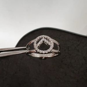 Ringos de designer Rings Love Ring Gold F Letter Letter Crystal Luxury Diamond Loop Rings Womens Casamento 925 Jóias de Prata para Homens Tamanho 6 7 8