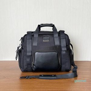 Briefcases Ballistic Nylon Travel Bag Men's Fashion Business Casual Computer Briefcase Handbag 2023