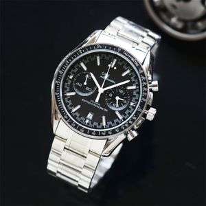 2023 Neue hochwertige Top-Marke OMEGX Speed Man Armbanduhr Master Luxus Herrenuhr Saphirspiegel Chronograph Designerwerk Automatik Quarzuhren Montre