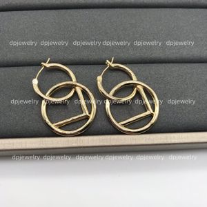 Womens Premium Gold Earring Designer Stud Earring Luxury Brand Letter Design Earrings Fashion Jewelry-11