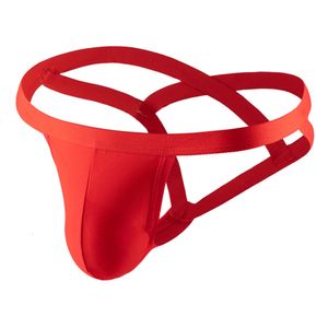 Sexy Underweawr Jockstrap Homens Sissy Bikini Mens Tanga E G Cordas Cintura Baixa Lingerie Masculina Cueca Tanga