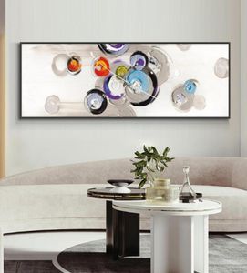 Gemälde Abstrakte minimalistische geometrische Malerei 100 handgemalte Öl auf Leinwand Landschaft Wandkunst für Heimdekoration4010227