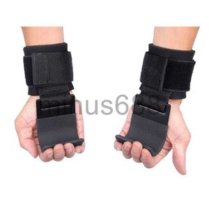 Pięć palców Rękawiczki 2PCS podnoszenie ciężaru Haczyk do uchwytu Paski na nadgarstki Rękawica Trening Wagi siłowni Fitness