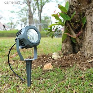 Lawn Lamps AC85-265V LED Lawn Lamps 20W 30W 50W Garden Outdoor Lighting Waterproof IP65 Flood Spot Light Q231125