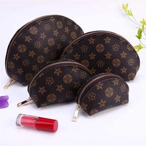 moda 4 pçs/set mulheres sacos de cosméticos famoso saco de maquiagem designer bolsa de viagem compõem saco senhoras cluch bolsas organizador saco de higiene