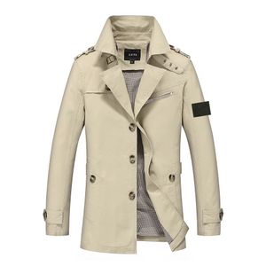 GIACCA PIETRA giacca da uomo cappotto antivento ricamo cappotto impermeabile da uomo e da donna primavera e autunno CAPPOTTO pietra abbigliamento uomo