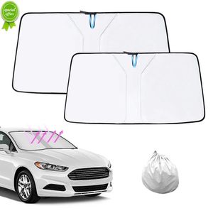 210t bil vindrutan solskade UV -stråle reflektor Auto Window Sun Shade Visor Shield Cover håller fordonet coolt