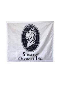 Stratton Oakmont Banner Flag for College Dorm Cave Decor 3x5Ft Wind with Brass Grommets Dorm Room Man Frat Wall5727262