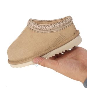 Kids Toddler Tasman Slippers Tazz Baby Shoes Chestnut Fur Slides Sheepskin Shearling Classic Ultra Mini Boot Winter Mules Slip-on Wool Little outside 8653ess