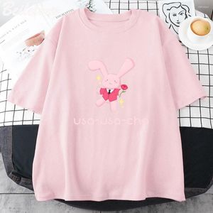 Camisetas masculinas OURAN HIGH HOST Club Cartoon Anime Tshirts Men Fashion Summer T-shirts Casca de algodão Campa de mulher vintage