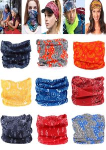 Seamless Style Bandanna Headwear Scarf Wrap Cool Neck Gaiters Yoga Magic Headscarf Fishing Sun Mask Collars Muffler Scarf Face Mas1582105