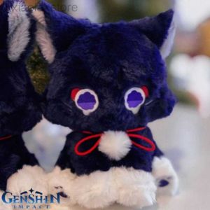 Animali di peluche farciti Gioco genshin impatto giocattoli di peluche vagabondo kunikushi balladeer scarameow scaramouche cosplay bambole di peluche morbido cuscino imbottito per bambini